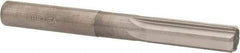 Hertel - 7/16" Solid Carbide 6 Flute Chucking Reamer - Straight Flute, Straight Shank, 1-3/8" Flute Length, 4" OAL - Caliber Tooling