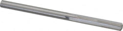 Hertel - #9 Solid Carbide 4 Flute Chucking Reamer - Straight Flute, Straight Shank, 1" Flute Length, 3" OAL - Caliber Tooling