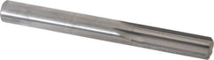 Hertel - 11mm Solid Carbide 6 Flute Chucking Reamer - Straight Flute, Straight Shank, 1-3/8" Flute Length, 4" OAL - Caliber Tooling