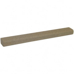 Norton - 10" Long x 1-5/16" Wide x 3/4" Thick, Aluminum Oxide Sharpening Stone - Flat Stone, Coarse Grade - Caliber Tooling