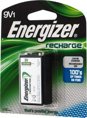 Energizer - Size 9V, NiMH, Standard Battery - 9 Volts, Miniature Snap Terminal - Caliber Tooling