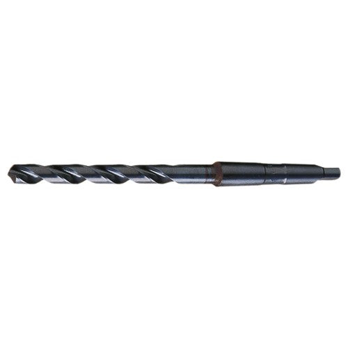 ‎1-1/8 RHS / RHC HSS 118 Degree Radial Point General Purpose Taper Shank Drill - Steam Oxide - Exact Industrial Supply