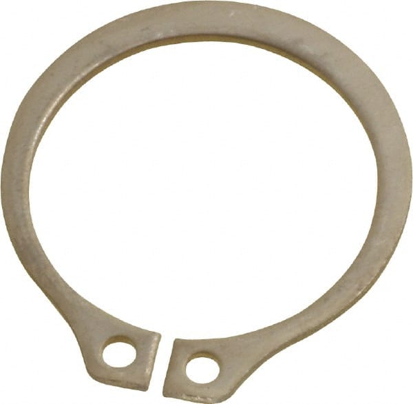 Rotor Clip - 13/16" Shaft Diam, 0.762" Groove Diam, Stainless Steel External SH Style Retaining Ring - Caliber Tooling