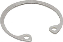 Rotor Clip - 0.035" Thick, Passivated Finish, Stainless Steel Snap Internal Retaining Ring - 0.039" Groove Width, 0.023" Groove Depth, 0.796" Groove Diam, Grade 15-7 Grade 632 - Caliber Tooling