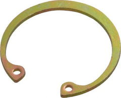 Rotor Clip - 0.042" Thick, Cadmium-Plated Finish, Steel Snap Internal Retaining Ring - 0.046" Groove Width, 0.033" Groove Depth, 1.066" Groove Diam, Grade 1060-1090 - Caliber Tooling