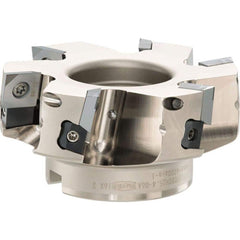 Indexable Square-Shoulder Face Mill:  TFE12R125M32.0E10A,  32.0000″ Arbor Hole Dia, Uses  10,  SEGW Inserts,  Through Coolant,  Series  TFE