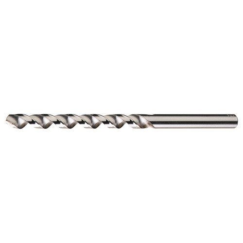 7/64 RHS / RHC HSS 118 Degree Radial Point High Helix Taper Length Drill - Bright - Exact Industrial Supply