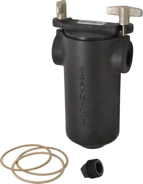 Graymills - 1 Outlet Size, Pump Filter - 11-3/4 Long, 100 Mesh - Caliber Tooling