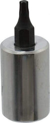 Proto - 3/8" Drive, T15 Torx Bit Socket - 1-23/32" OAL, 5/8" Bit Length - Caliber Tooling