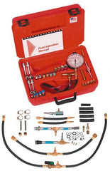 Value Collection - 4 Inch Long Hose, 0 to 100 psi, Deluxe Global Fuel Injection Pressure Test Set - Caliber Tooling