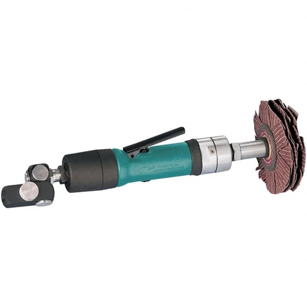 Dynabrade - 0.4 hp, 3,200 RPM Finishing Sander - 22 CFM Air Consumption, 6.21 bar Air Pressure, 1/4 NPT Inlet - Caliber Tooling