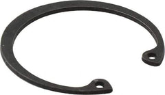 Value Collection - 1-1/4" Nominal, 0.05" Thick, Phosphate Finish, Spring Steel Snap Internal Retaining Ring - 0.056" Groove Width, 0.04" Groove Depth, 1.33" Groove Diam - Caliber Tooling