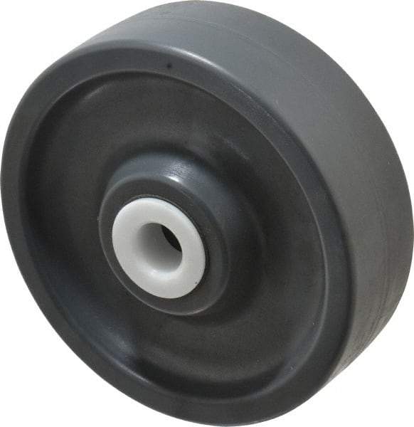 Albion - 6 Inch Diameter x 2 Inch Wide, Polyurethane Caster Wheel - 1,400 Lb. Capacity, 2-3/16 Inch Hub Length, 3/4 Inch Axle Diameter, Delrin Bearing - Caliber Tooling