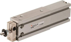 SMC PNEUMATICS - 16mm Bore x 25mm Stroke Vacuum Cylinder - 85 psi, 135.5mm OAL - Caliber Tooling