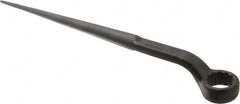 Proto - 1" 12 Point Spud Handle Box Wrench - Single End, 1-9/16" Head Diam x 11/16" Head Thickness, 12" OAL, Steel, Black Finish - Caliber Tooling