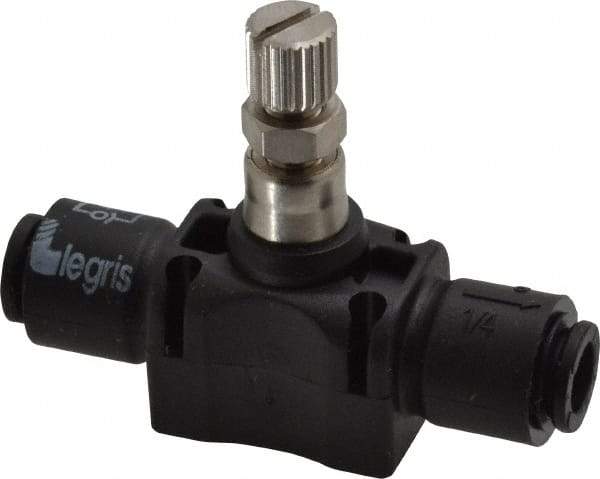 Legris - 6mm Tube OD Inline Flow Control Valve - Caliber Tooling