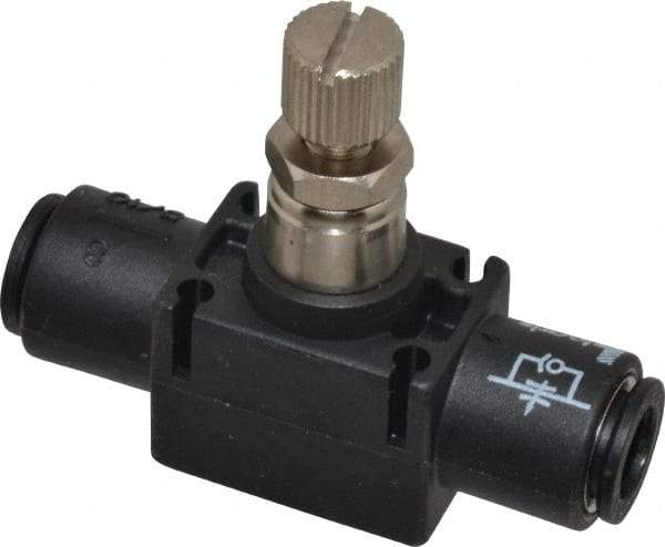 Legris - 8mm Tube OD Inline Flow Control Valve - Caliber Tooling