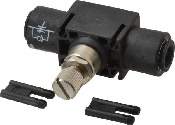 Legris - 10mm Tube OD Inline Flow Control Valve - Caliber Tooling