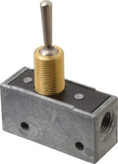 Mead - 3 Way Pilot Air Valve - 1/8" NPT Inlet, Flip Toggle - Caliber Tooling