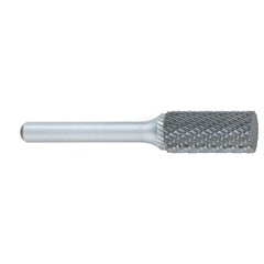 ‎SA-2 -5/16 × 3/4 LOC × 1/4 Shank × 2 OAL Cylindrical Carbide Medium Tough Cut Burr - Caliber Tooling