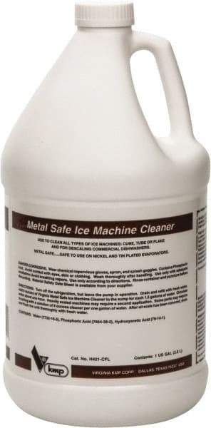 Parker - 1 Gal Ice Machine Cleaner - For Ice Machines: Cube, Tube, Flake & Commercial Dishwasher - Caliber Tooling