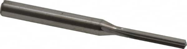 Kennametal - 3.3mm, 130° Point, Solid Carbide Straight Flute Drill Bit - Caliber Tooling