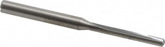 Kennametal - 3.8mm, 130° Point, Solid Carbide Straight Flute Drill Bit - Caliber Tooling