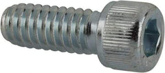 Value Collection - 1/4-20 UNC Hex Socket Drive, Socket Cap Screw - Alloy Steel, Zinc-Plated Finish, Fully Threaded, 5/8" Length Under Head - Caliber Tooling