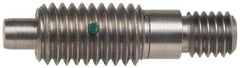 Gibraltar - 1/4-20, 1/2" Thread Length, 1/8" Max Plunger Diam, 1 Lb Init to 5 Lb Final End Force, Knob Handle Plunger - Knobless Threaded Stud, 1/8" Length Under Head/Shoulder, 1/8" Plunger Projection - Caliber Tooling