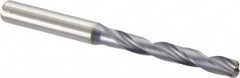 Kennametal - Letter E (1/4) 140° Solid Carbide Jobber Drill - Caliber Tooling