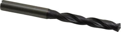 Kennametal - 7.1mm 140° Solid Carbide Jobber Drill - TiAlN Finish, Right Hand Cut, Spiral Flute, Straight Shank, 91mm OAL, Standard Point - Caliber Tooling