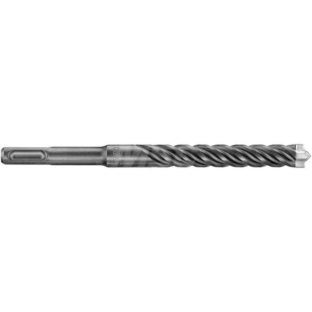 1/2″ Diam, SDS-Plus Shank, Carbide-Tipped Rotary & Hammer Drill Bit 8″ Usable Length, 10-1/2″ OAL