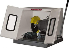 Kalamazoo - 10" Blade Diam, 5/8" Arbor Hole, Straight Chop & Cutoff Saw - 3,450 RPM, 2 hp, 220/440 Volts, 3 Phase - Caliber Tooling