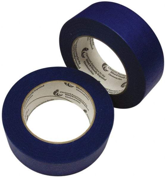 Ability One - 2" x 60 Yds Blue Duct Tape - 9 mil, Rubber Adhesive - Caliber Tooling