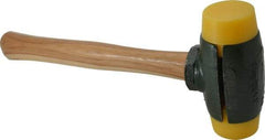 Garland - 4 Lb Head 2" Face Plastic Split Head Hammer - Wood Handle - Caliber Tooling