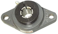 Browning - 1-1/2" ID, 6-3/4" OAL x 4-1/8" OAH 2-Bolt Flange - 4,467 Lb Static Cap, 7,340 Lb Dyn Cap, 5-21/32" Btw Mnt Hole Ctrs, Cast Iron - Caliber Tooling