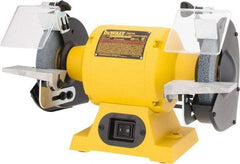 DeWALT - 6" Wheel Diam x 5/8" Wheel Width, 5/8 hp Grinder - 1/2" Arbor Hole Diam, 3,450 Max RPM, 120 Volts - Caliber Tooling