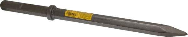 DeWALT - 20" OAL, 1-1/8" Shank Diam, Point Chisel - Hex Drive, Hex Shank, Steel - Caliber Tooling