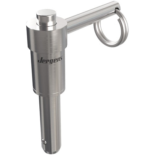 25 mm Pin Diameter, 15 mm Grip Length, Heavy Duty L-Handle Kwik-Lok Pin, Stainless Steel