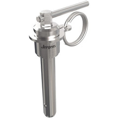 ‎3/8″ Pin Diameter, 1-3/4″ Grip Length, Double Acting L-Handle Kwik-Lok Pin, Stainless Steel