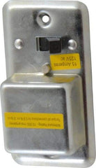 Cooper Bussmann - 125 VAC, Indicating Fuse Cover - For Use with 2-1/4 Inch Handy Boxes, FUSTAT Plug Fuses and FUSTRON Plug Fuses - Caliber Tooling