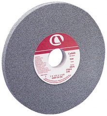 Grier Abrasives - 7" Diam x 1-1/4" Hole x 3/4" Thick, J Hardness, 80 Grit Surface Grinding Wheel - Caliber Tooling