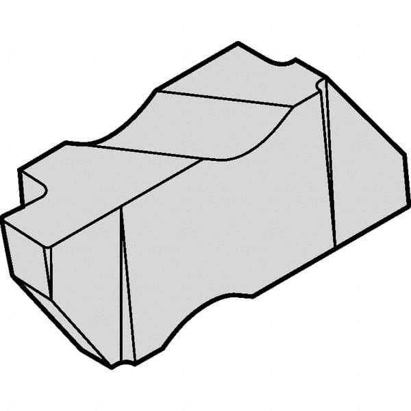 Kennametal - 3094NG EST Grade KD1425, 2.39mm Cutting Width Diamond Tipped Grooving Insert - 3.81mm Max Depth of Cut, Left Hand, 0.19mm Corner Radius, Uncoated - Caliber Tooling