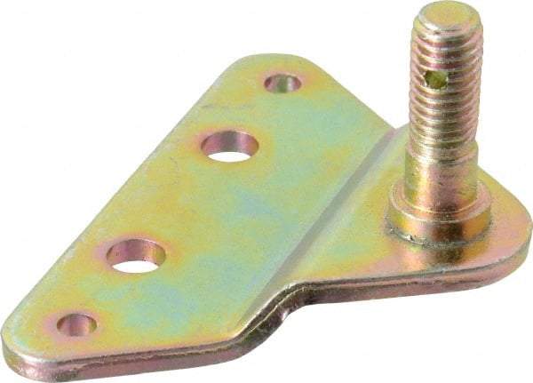 Value Collection - 0.39" Diam Yellow Zinc Offset Bracket - For Hydraulic Dampers & Gas Springs - Caliber Tooling