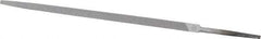 Nicholson - 5" Long, Taper American-Pattern File - Single Cut, Tang - Caliber Tooling