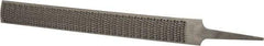 Nicholson - 10" Long x 1-1/8" Wide x 9/32" Thick Cabinet Half Round Rasp - Second Cut - Caliber Tooling