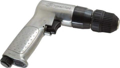 Ingersoll-Rand - 3/8" Reversible Keyless Chuck - Pistol Grip Handle, 2,000 RPM, 4 CFM, 0.5 hp, 85 psi - Caliber Tooling