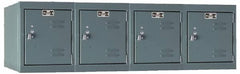 Hallowell - 4 Door, 4 Horizontal Tier, Premium Box Lockers - Caliber Tooling