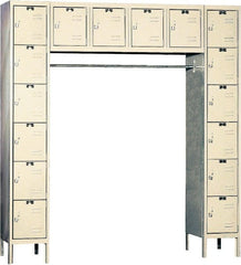 Hallowell - 16 Door, 16 Tier, Premium Box Lockers - Caliber Tooling