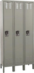 Hallowell - 3 Door, 1 Tier, Premium Wardrobe Lockers - Caliber Tooling